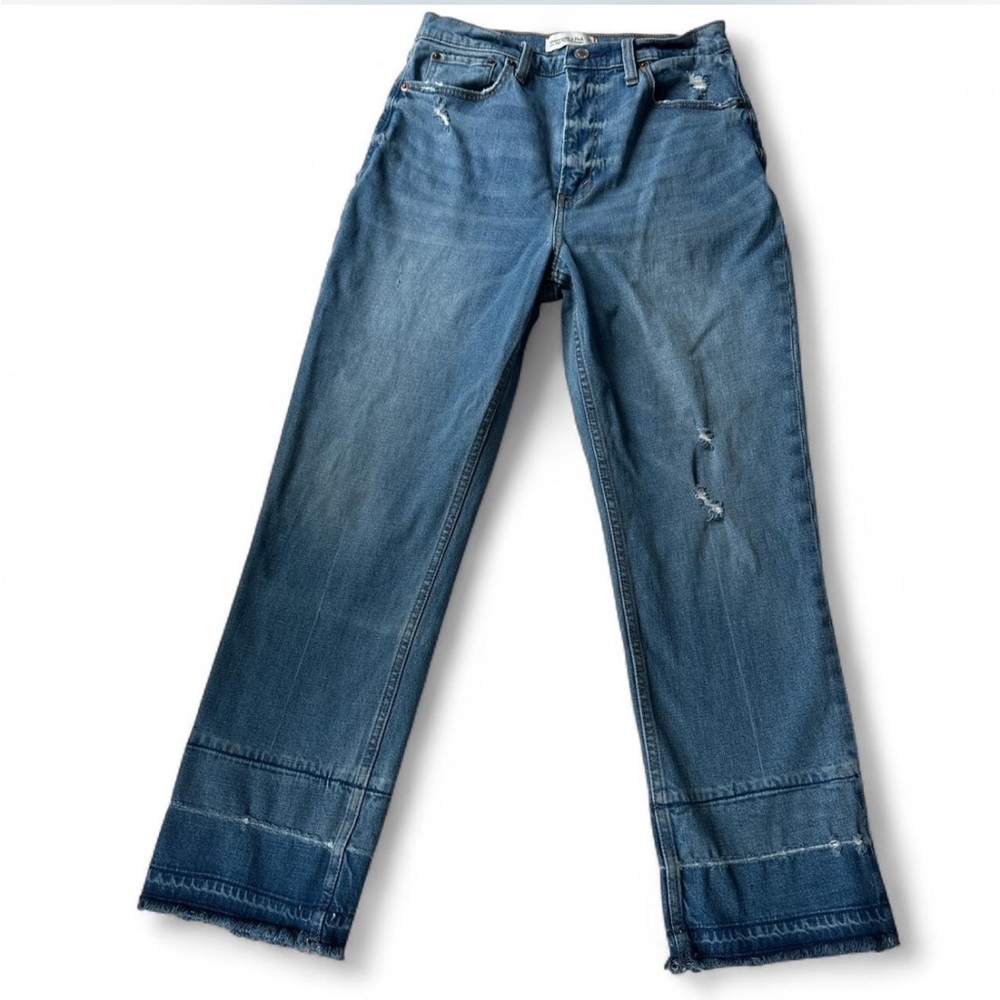 Abercrombie & Fitch Ultra High Ankle Straight jeans